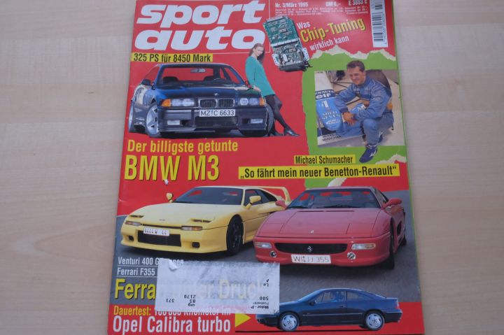 Deckblatt Sport Auto (03/1995)